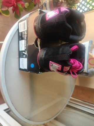 Zapatillas DC Shoes Negras y Rosas