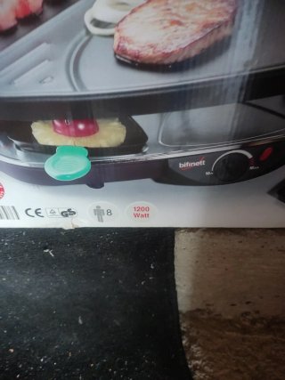 Bifinet H-3037 Plancha Eléctrica Raclette