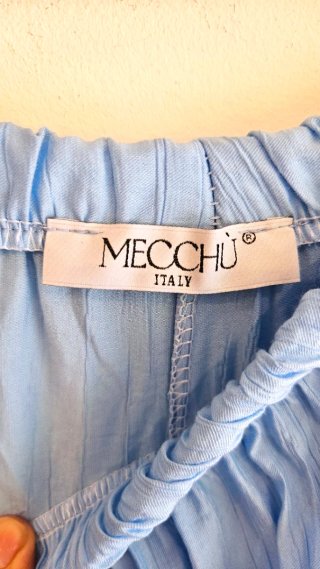 Conjunto Verano Blusa y Pantalón Azul Celeste