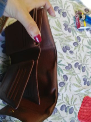 Portafoglio Louis Vuitton monogram marrone