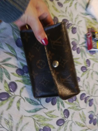Portafoglio Louis Vuitton monogram marrone