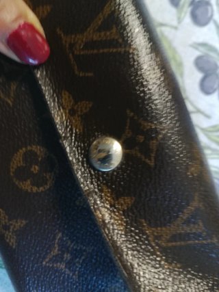 Portafoglio Louis Vuitton monogram marrone