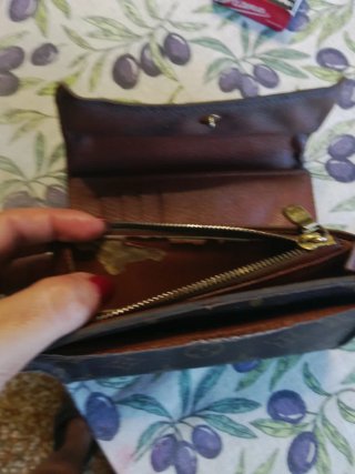 Portafoglio Louis Vuitton monogram marrone