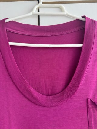 Camiseta Massimo Dutti Morada Talla M