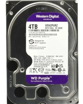 Disco Duro Western Digital 4TB WD Purple