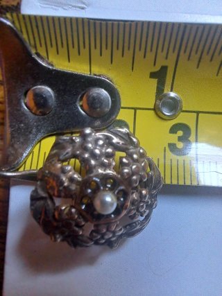 Orecchini vintage con perle