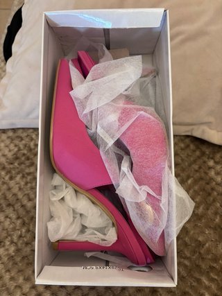 Décolleté Chanel Rosa con Fibbia Oro Tg 39 ciaodea