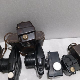 Lote 5 cámaras de fotos antiguas