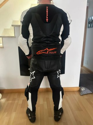 Mono de moto Alpinestars 2 piezas Talla 48Eu