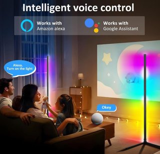 Lampade a LED RGB 2 pezzi - Nuove