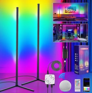 Lampade a LED RGB 2 pezzi - Nuove
