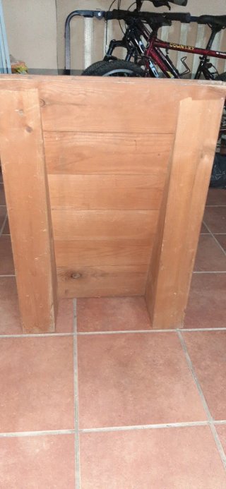 Rampa de umbral de madera