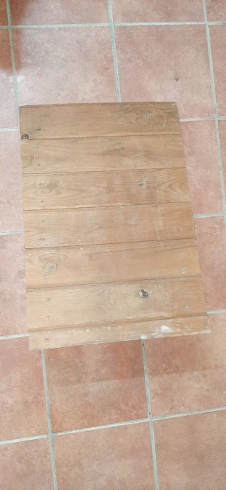 Rampa de umbral de madera