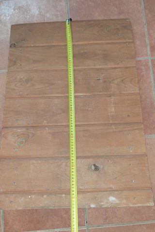Rampa de umbral de madera