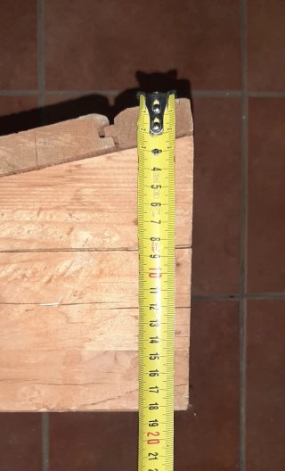 Rampa de umbral de madera