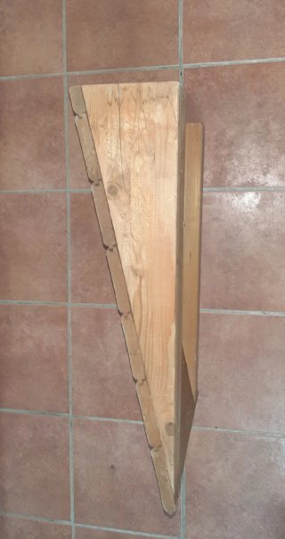 Rampa de umbral de madera