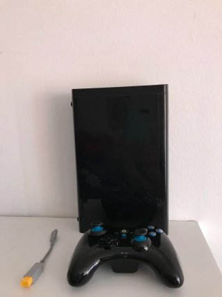 Consola Wii U Negra 32GB + Mando Pro
