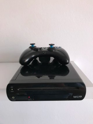 Consola Wii U Negra 32GB + Mando Pro