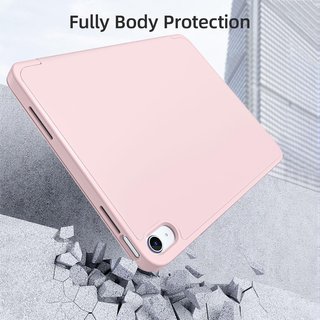 Funda iPad protección carga lápiz rosa