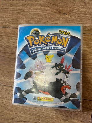 Álbum Pokémon STAKS Johto League Champions