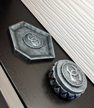 CHANEL Set Duo Vassoio + Portagioie Design Casa