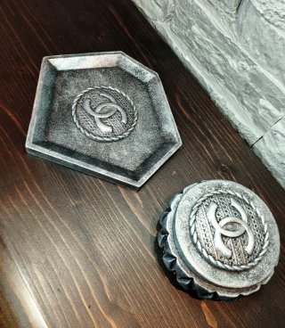 CHANEL Set Duo Vassoio + Portagioie Design Casa