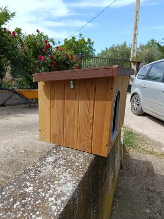 Caseta madera perro/gato