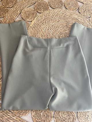 Pantalón de traje gris Mango