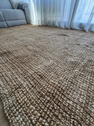 Alfombra Yute Beige y Marrón