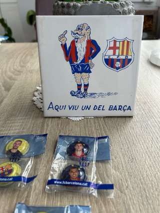 Xapes FC Barcelona + rajola