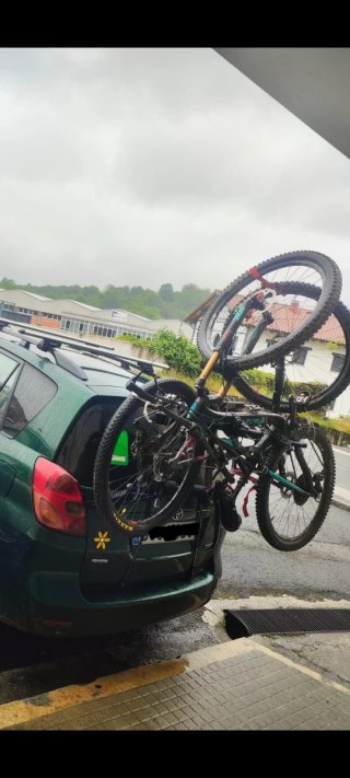 Portabicis Mottez Aranes 3 correas