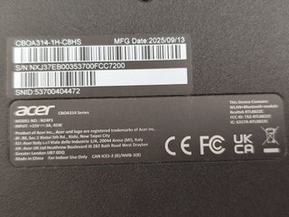 Acer Chromebook Negro