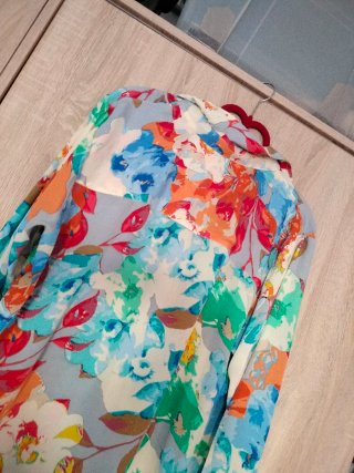 Blusa Primavera Flores Multicolor natura