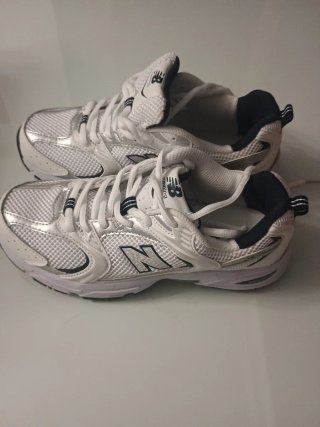New Balance 530 Plata y Blanco,no son originales