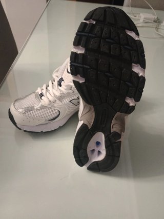 New Balance 530 Plata y Blanco,no son originales