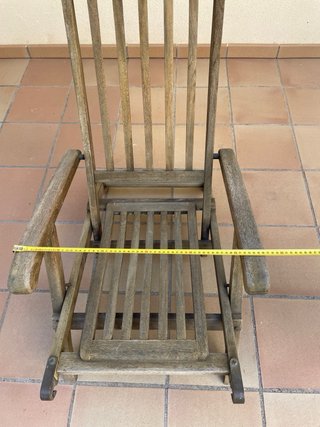 Tumbona SCAN COM. Madera.