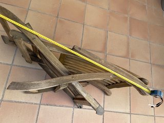 Tumbona SCAN COM. Madera.
