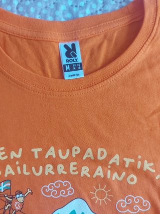 Camiseta Naranja Euskal Herria