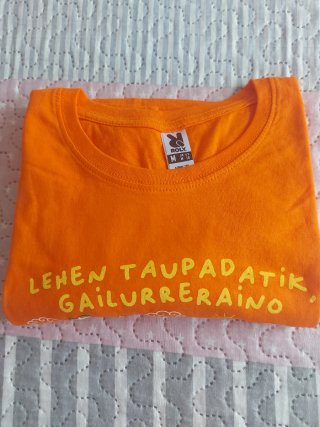 Camiseta Naranja Euskal Herria