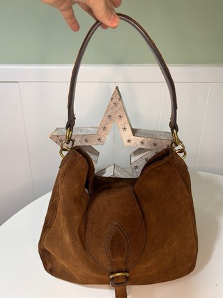 Bolso Massimo Dutti ante marrón