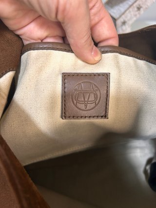 Bolso Massimo Dutti ante marrón