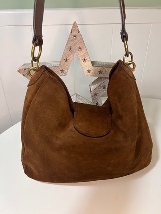 Bolso Massimo Dutti ante marrón