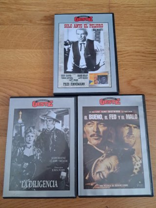 Lote 3 Películas DVD Oeste (Español)