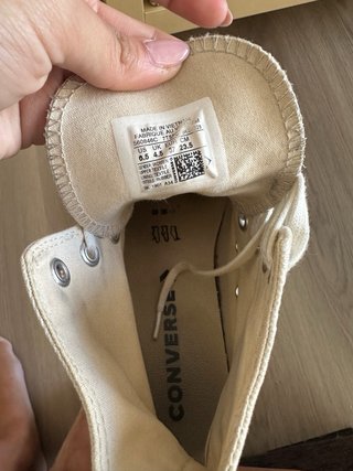 Converse All Star Plataforma Blancas