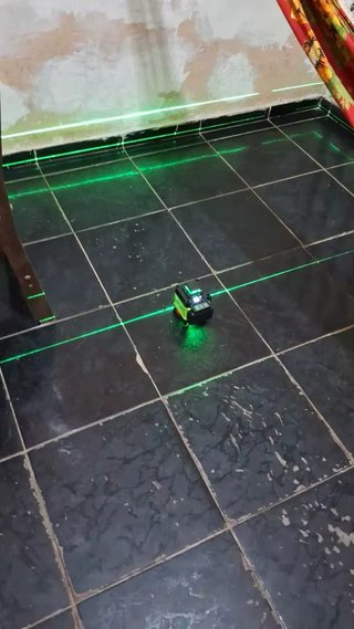 Nivel laser verde autonivelante completo