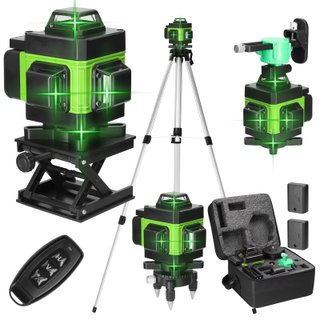 Nivel laser verde autonivelante completo