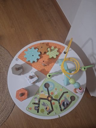 Mesa multiactividades infantil madera