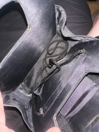 Bolso de mano negro