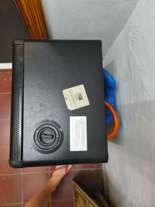Estufa catalítica Orbegozo negra