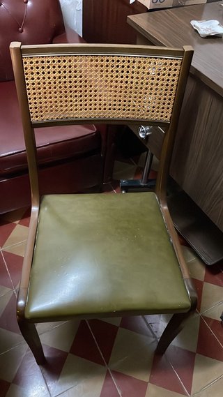 Sillas Vintage Madera y Mimbre
